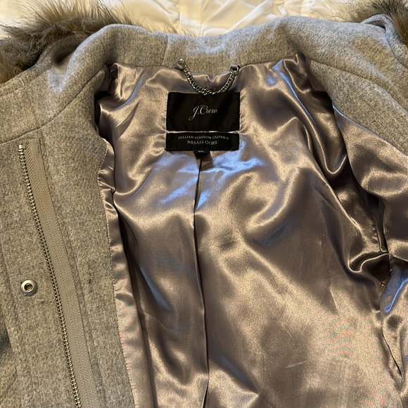 J. Crew chateau parka in italian stadium-cloth wool - 8P - Picture 2 of 6